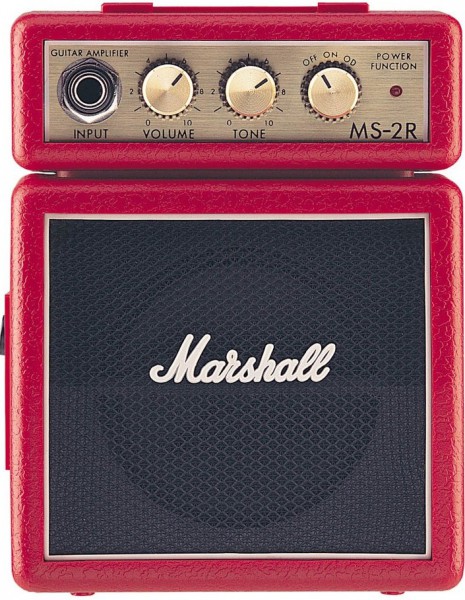 MARSHALL MS-2R-E MICRO AMP (RED)